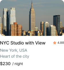 NYC Studio with View in New York, USA