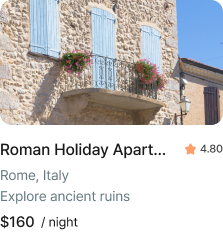 Roman Holiday Apartment in Rome, Italy