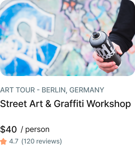 Street Art & Graffiti Workshop in Berlin