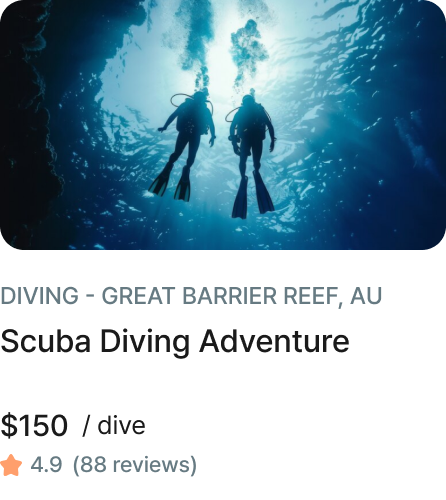 Scuba Diving Adventure at the Great Barrier Reef