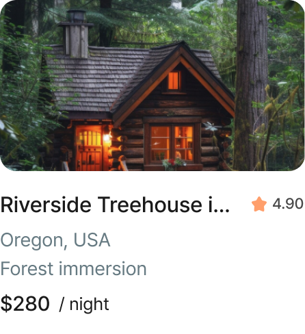 Riverside Treehouse in Oregon, USA